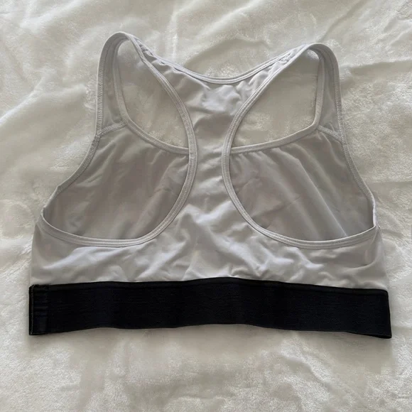 Victoria Sport White and Black Sports Bra - Picture 3 of 3